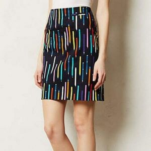Anthropologie Elevenses pencil skirt